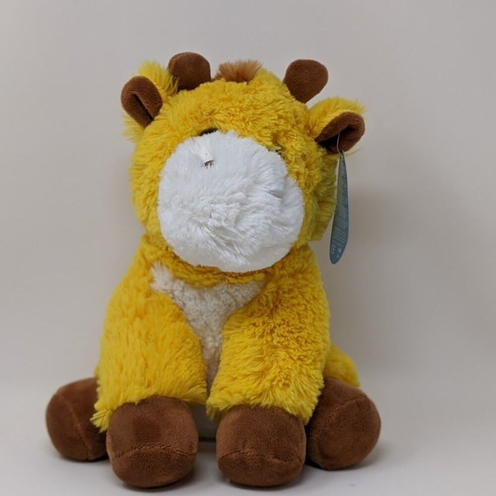 Giraffe10" Send A Friend Yellow & Brown Plush Toy For Ages 3+ Soft Stuffed Anim